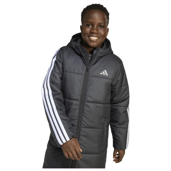 Adidas Παιδικό μπουφάν Essentials 3-Stripes Hooded Puffer Jacket